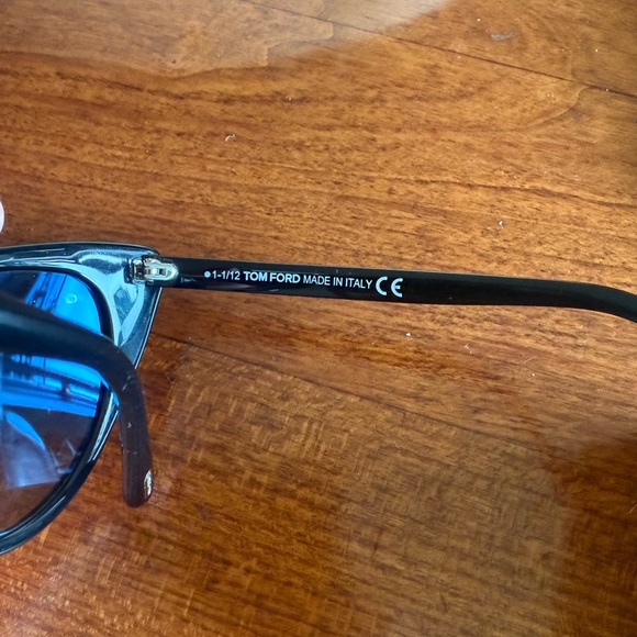 Tom Ford Black Cat-Eye Sunglasses